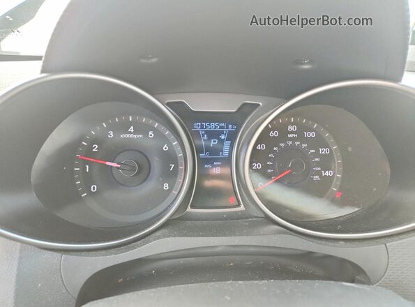 KMHTC6AD6HU323395 2017 HYUNDAI VELOSTER Black ხელსაწყოთა პანელის ხედი