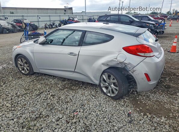 KMHTC6AD7GU275565 2016 HYUNDAI VELOSTER Silver Trasero izquierdo
