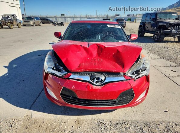 KMHTC6AD7GU282788 2016 HYUNDAI VELOSTER Красный Вид спереди