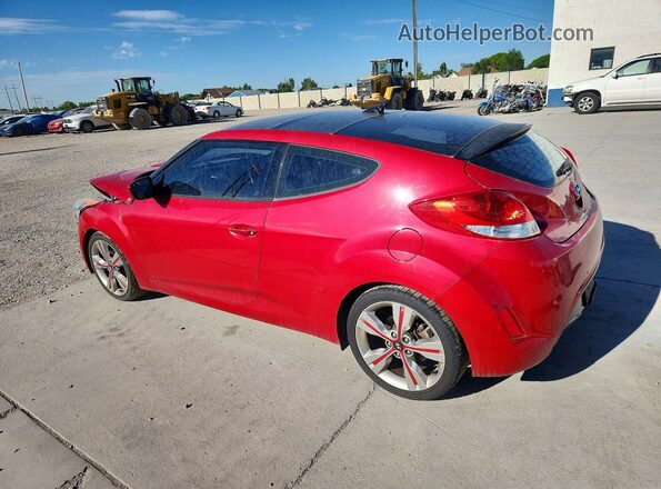 KMHTC6AD7GU282788 2016 HYUNDAI VELOSTER Красный Задняя левая четверть