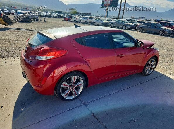 KMHTC6AD7GU282788 2016 HYUNDAI VELOSTER Красный Задняя правая четверть