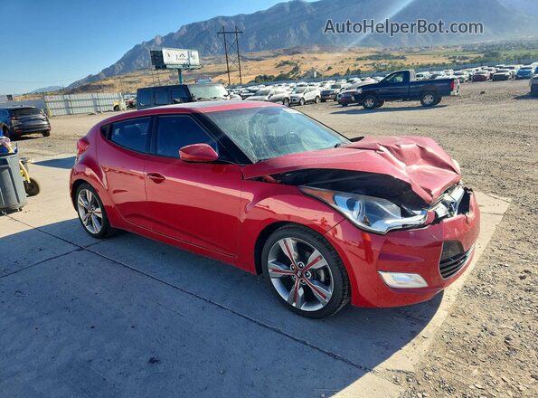 KMHTC6AD7GU282788 2016 HYUNDAI VELOSTER Красный Передняя правая четверть