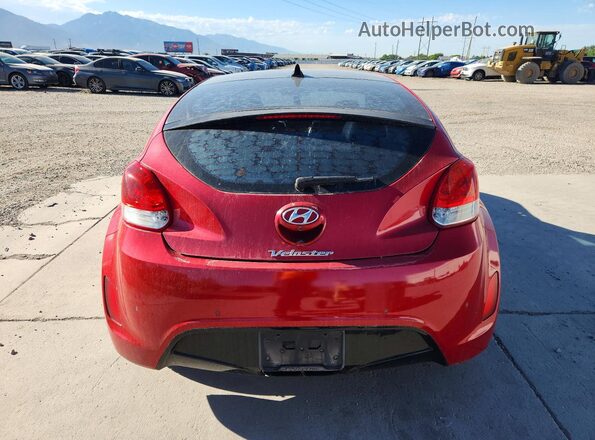 KMHTC6AD7GU282788 2016 HYUNDAI VELOSTER Красный Вид сзади