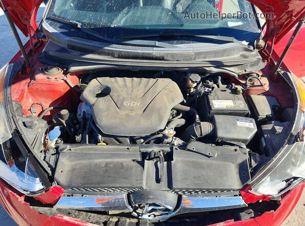 KMHTC6AD7GU282788 2016 HYUNDAI VELOSTER Красный Вид задней части салона