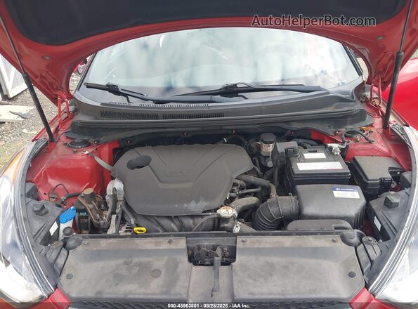 KMHTC6AD7HU318416 2017 HYUNDAI VELOSTER Red Vista trasera