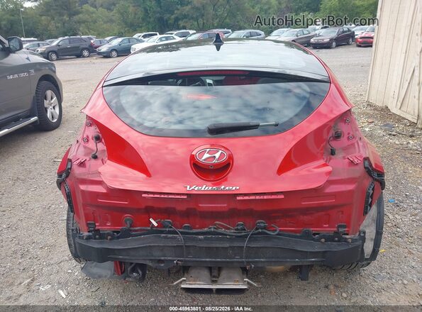 KMHTC6AD7HU318416 2017 HYUNDAI VELOSTER Red Vista frontal
