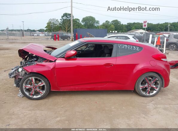 KMHTC6AD7HU322093 2017 HYUNDAI VELOSTER Красный 