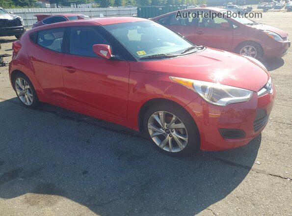 KMHTC6AD8GU277180 2016 HYUNDAI VELOSTER Red Delantero derecho