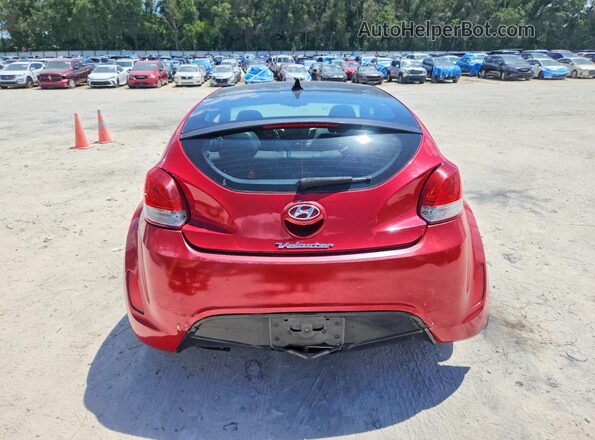 KMHTC6AD8GU282900 2016 HYUNDAI VELOSTER Red Հետևի տեսք