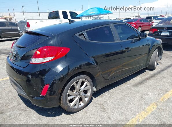 KMHTC6AD8HU309112 2017 HYUNDAI VELOSTER Black Trasero derecho