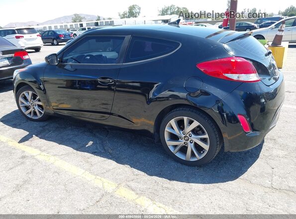 KMHTC6AD8HU309112 2017 HYUNDAI VELOSTER Black Trasero izquierdo