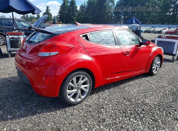 KMHTC6AD9GU271338 2016 HYUNDAI VELOSTER Red Հետևի աջ