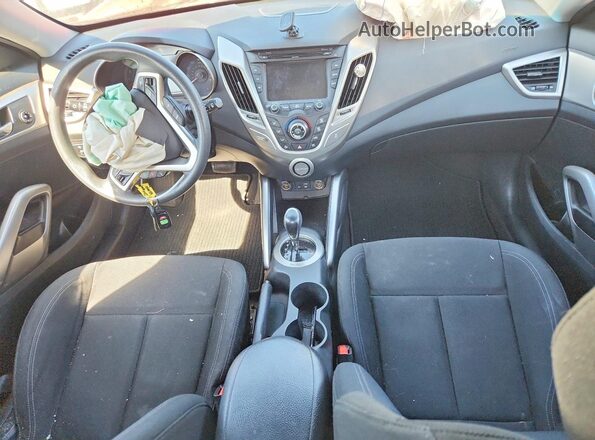 KMHTC6AD9GU271338 2016 HYUNDAI VELOSTER Red Առջևի վահանակի տեսք