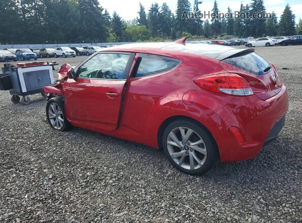 KMHTC6AD9GU271338 2016 HYUNDAI VELOSTER Red Հետևի ձախ