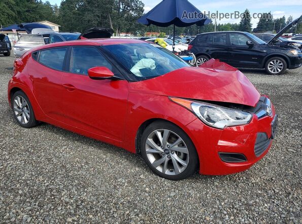KMHTC6AD9GU271338 2016 HYUNDAI VELOSTER Red Առջևի աջ