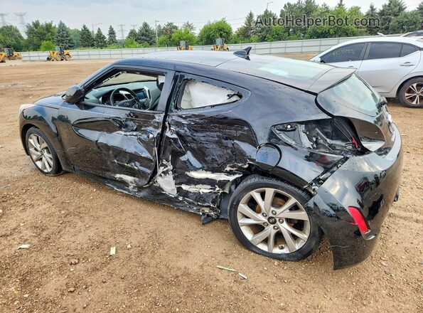 KMHTC6AD9GU272618 2016 HYUNDAI VELOSTER Black Задня ліва чверть