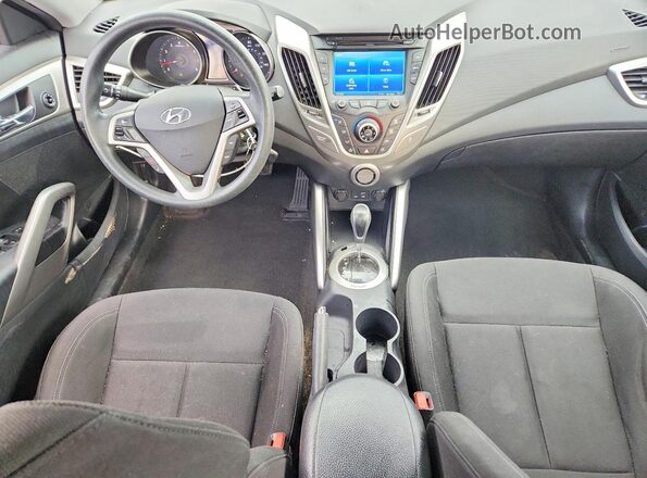 KMHTC6AD9GU272618 2016 HYUNDAI VELOSTER Black Вид панелі приладів