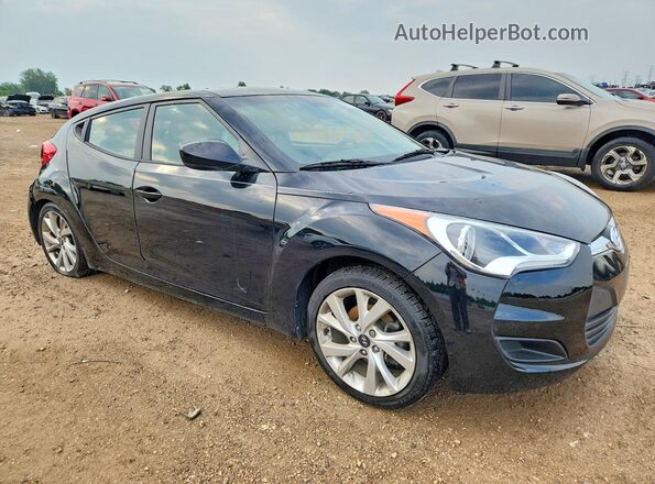 KMHTC6AD9GU272618 2016 HYUNDAI VELOSTER Black Передня права чверть