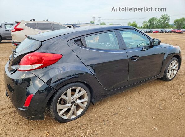 KMHTC6AD9GU272618 2016 HYUNDAI VELOSTER Black Задня права чверть