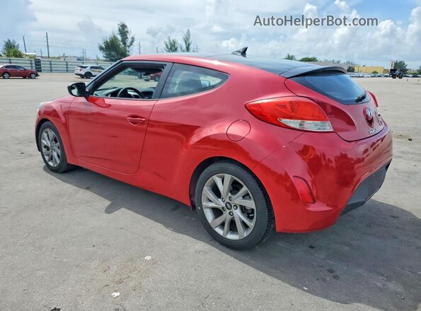 KMHTC6AD9GU275728 2016 HYUNDAI VELOSTER Red Tył lewy