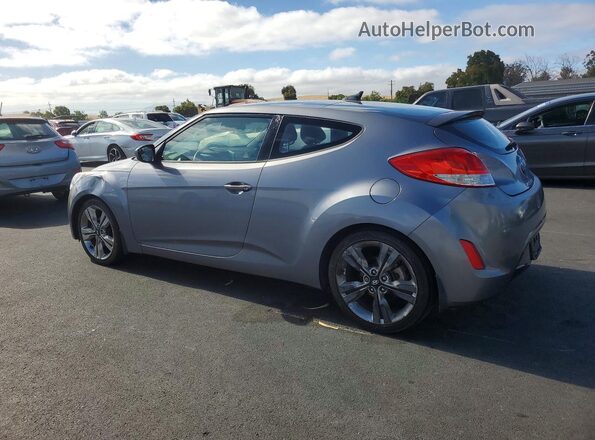 KMHTC6AD9GU288978 2016 HYUNDAI VELOSTER Gray Rear left