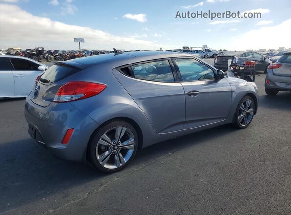 KMHTC6AD9GU288978 2016 HYUNDAI VELOSTER Gray Rear right