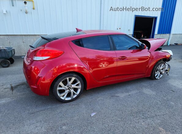 KMHTC6AD9GU290567 2016 HYUNDAI VELOSTER Red Rear right