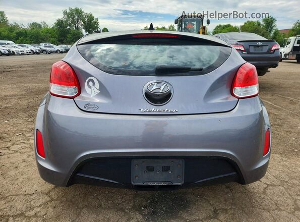 KMHTC6AD9GU304287 2016 HYUNDAI VELOSTER Gray Вид ззаду