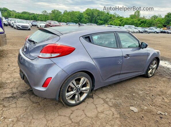 KMHTC6AD9GU304287 2016 HYUNDAI VELOSTER Gray Задня права чверть