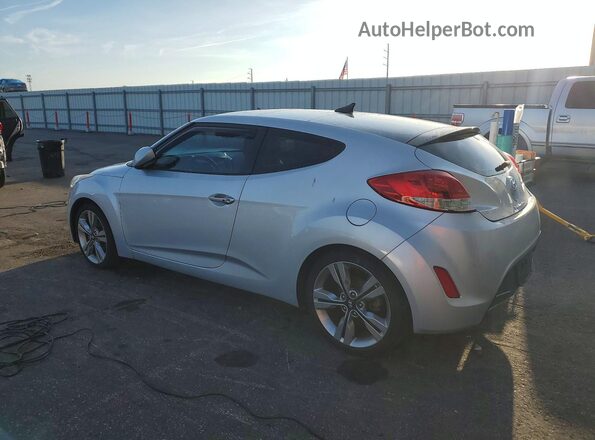 KMHTC6AD9HU321947 2017 HYUNDAI VELOSTER Silver Задня ліва чверть
