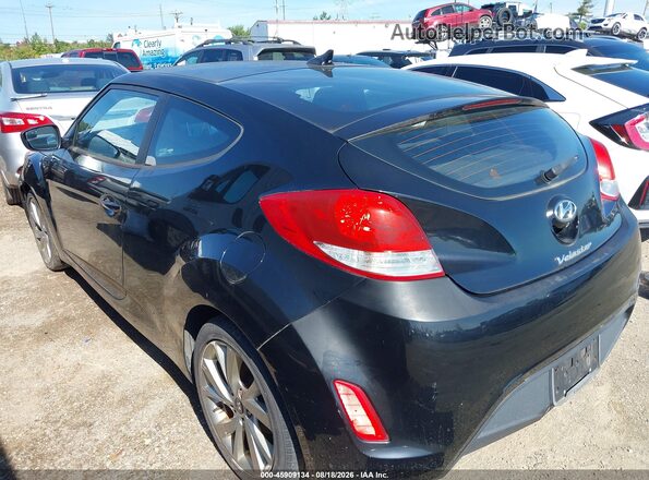 KMHTC6ADXGU287029 2016 HYUNDAI VELOSTER Black Задня ліва чверть