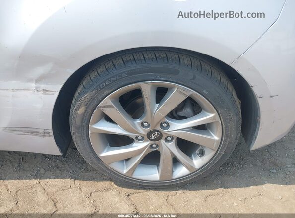 KMHTC6ADXHU309340 2017 HYUNDAI VELOSTER Silver Вид щитка приладів