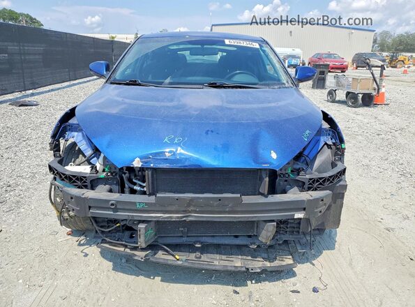KMHTC6ADXHU310293 2017 HYUNDAI VELOSTER Blue Widok z przodu