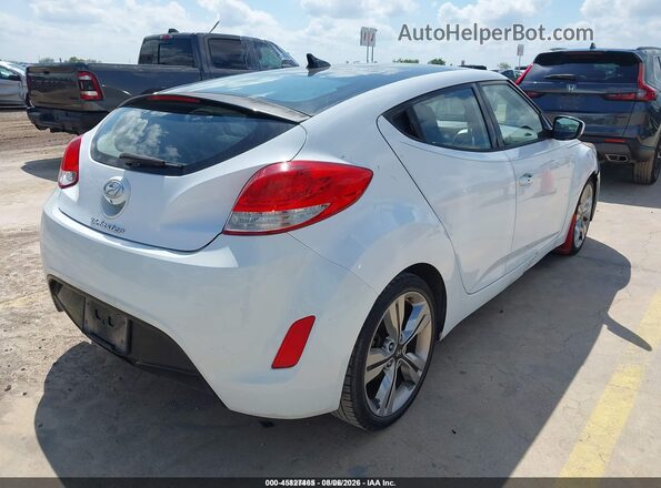 KMHTC6ADXHU312366 2017 HYUNDAI VELOSTER White უკანა მარჯვენა