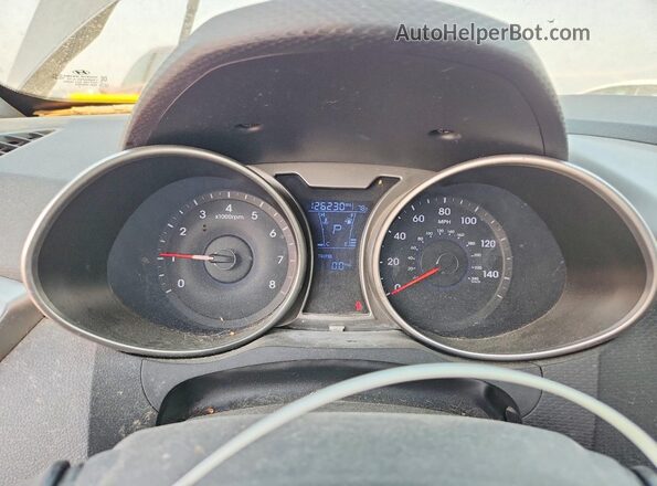 KMHTC6ADXHU322881 2017 HYUNDAI VELOSTER Black Widok zestawu wskaźników