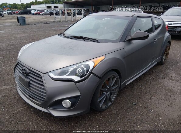 KMHTC6AE0GU262651 2016 HYUNDAI VELOSTER Серый Передняя левая четверть
