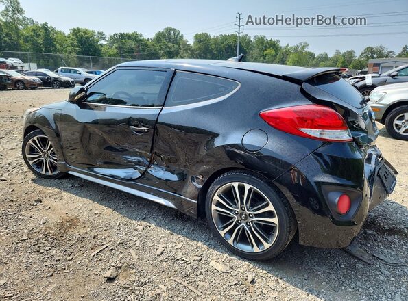 KMHTC6AE0GU280907 2016 HYUNDAI VELOSTER Black Rear left