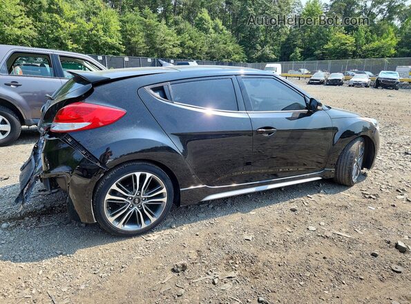 KMHTC6AE0GU280907 2016 HYUNDAI VELOSTER Black Rear right