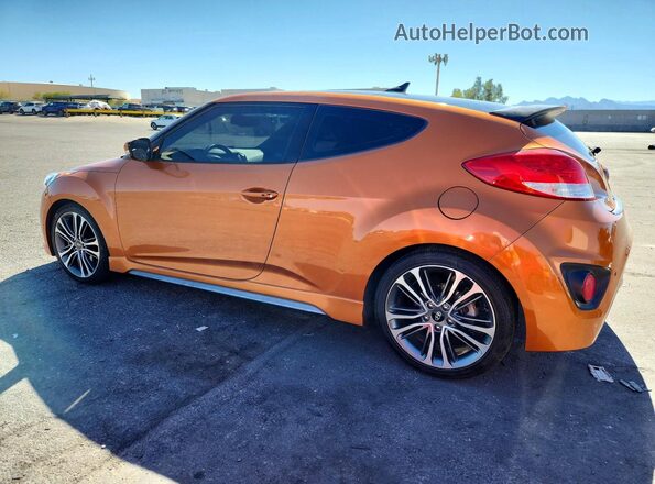 KMHTC6AE1GU253098 2016 HYUNDAI VELOSTER Orange Задня ліва чверть