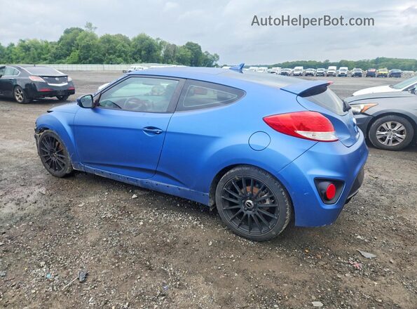 KMHTC6AE2GU257645 2016 HYUNDAI VELOSTER Blue Tył lewy