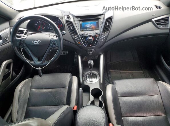 KMHTC6AE2GU283808 2016 HYUNDAI VELOSTER White წინა პანელის ხედი