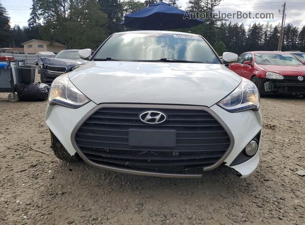 KMHTC6AE2GU283808 2016 HYUNDAI VELOSTER White წინა ხედი
