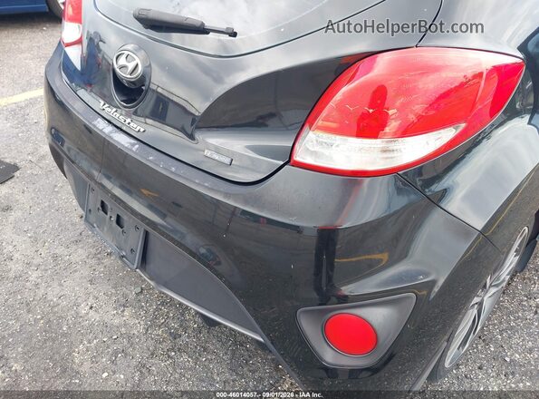 KMHTC6AE3GU249389 2016 HYUNDAI VELOSTER Black Դիմացի տեսք