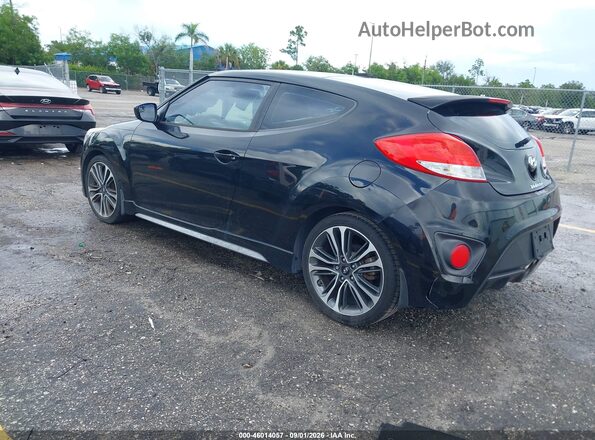 KMHTC6AE3GU249389 2016 HYUNDAI VELOSTER Black Հետևի ձախ