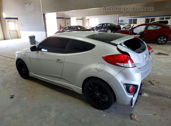 KMHTC6AE3GU264782 2016 HYUNDAI VELOSTER Silver Rear left