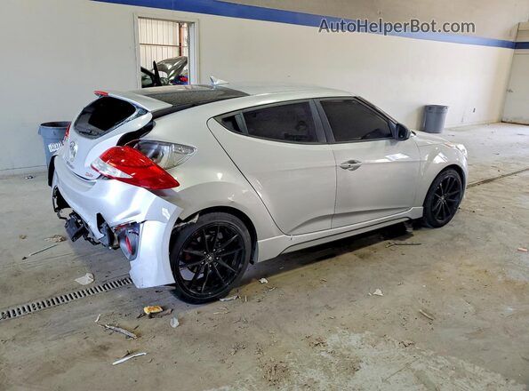 KMHTC6AE3GU264782 2016 HYUNDAI VELOSTER Silver Rear right
