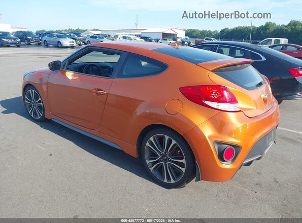 KMHTC6AE3GU264863 2016 HYUNDAI VELOSTER Orange უკანა მარცხენა