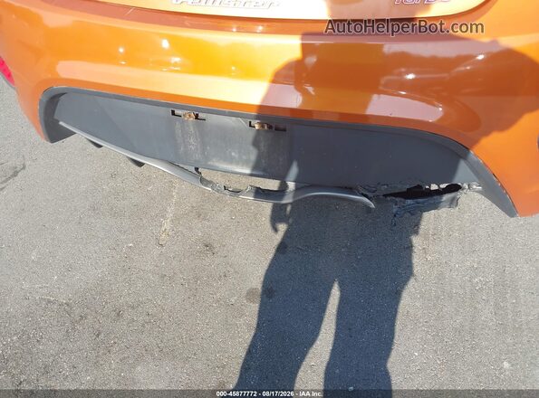 KMHTC6AE3GU264863 2016 HYUNDAI VELOSTER Orange წინა ხედი