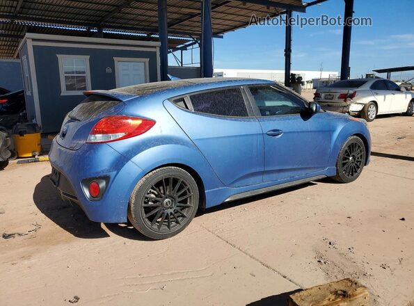 KMHTC6AE3GU265026 2016 HYUNDAI VELOSTER Blue უკანა მარჯვენა