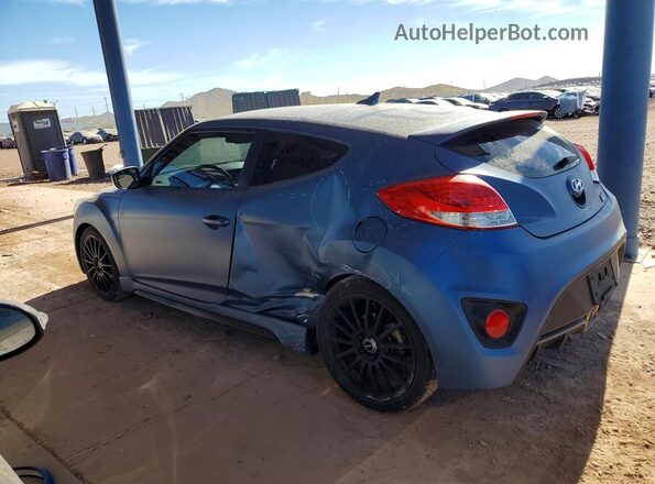 KMHTC6AE3GU265026 2016 HYUNDAI VELOSTER Blue უკანა მარცხენა